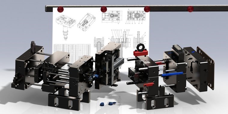 pritzgießwerkzeuge und -formen in der Kunststofftechnik und Zinkdruckgusstechnik